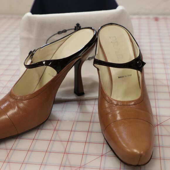 Prada Leather Mules - Picture 6 of 8